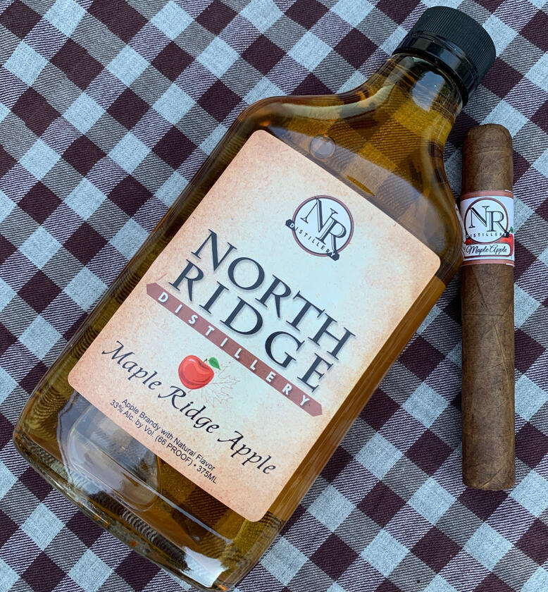 North Ridge Distillery Maple Ridge Apply Brandy